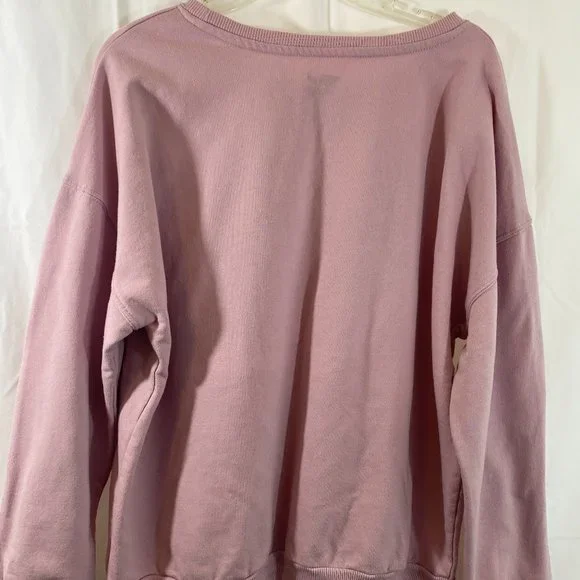 Tom and Jerry Pink Long Sleeve Pullover Sweatshirt EUC Women's Size XXL - Picture 3 of 12